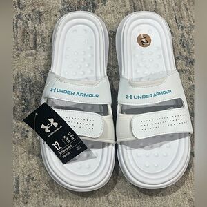 FINAL PRICE NWT ladies  Under Armour Slides